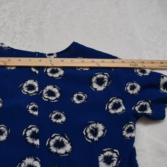 GAP Floral Babydoll Dress Sz 8 Retro 90s Cottagecore Prairie Boho Sundress Party - Picture 16 of 16